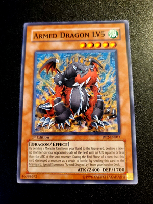 Carta YUGIOH-Armed Dragon LV5-DP2-EN011-EN-LP-Common Carta YUGIOH-Armed Dragon LV5-DP2-EN011-EN-LP-Common