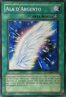 Carta YUGIOH-Ala d'Argento-ANPR-IT046-ITA-Good-Common 1.Ed
