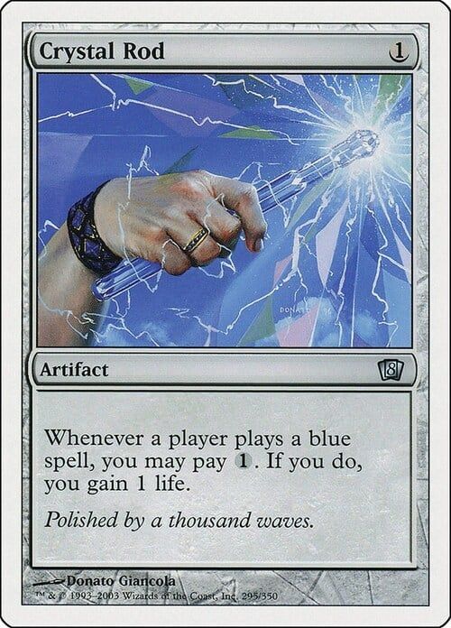 Carta MTG-Scettro di Cristallo-Ottava Edizione-N.312-ITA-EX-