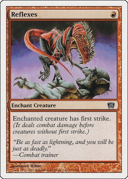 Carta MTG-Riflessi-Ottava Edizione-N.215-ITA-EX-