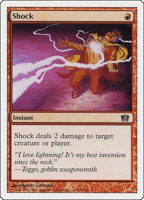 Carta MTG-Shock-Ottava Edizione-N.175-ITA-Good-