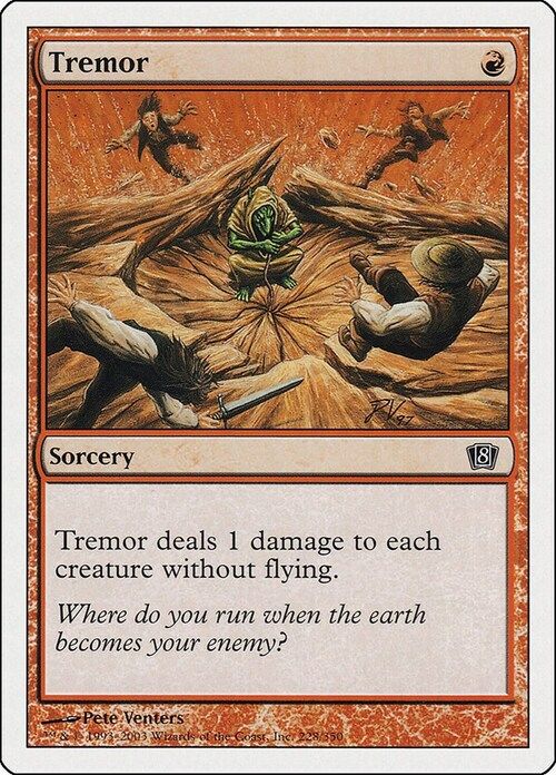 Carta MTG-Tremor-Ottava Edizione-N.217-EN-Good-