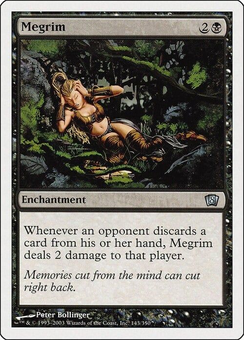 Carta MTG-Emicrania-Ottava Edizione-N.165-ITA-Good-