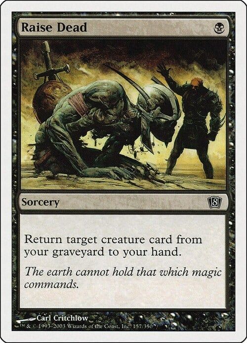 Carta MTG-Risveglio dei Morti-Ottava Edizione-N.142-ITA-EX-