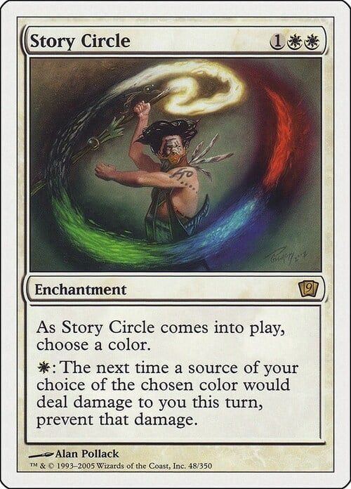 Carta MTG-Circolo della Storia-Nona Edizione-N.030-ITA-Good-