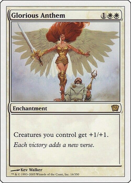 Carta MTG-Inno Glorioso-Nona Edizione-N.048-ITA-EX-