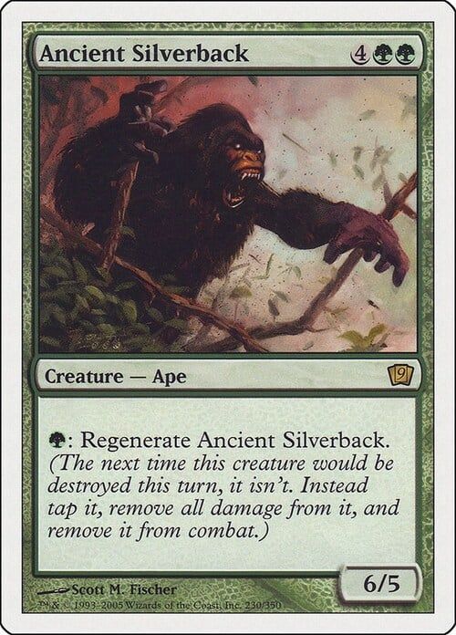 Carta MTG-Ancient Silverback-Nona Edizione-N.230-ITA-EX-