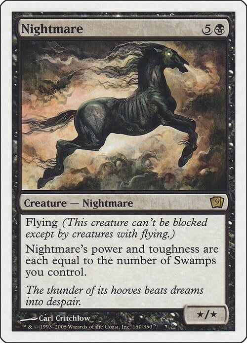 Carta MTG-Incubo-Nona Edizione-N.170-ITA-EX-