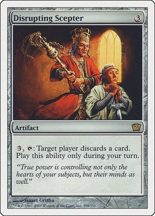 Carta MTG-Scettro Devastante-Nona Edizione-N.304-ITA-Good-