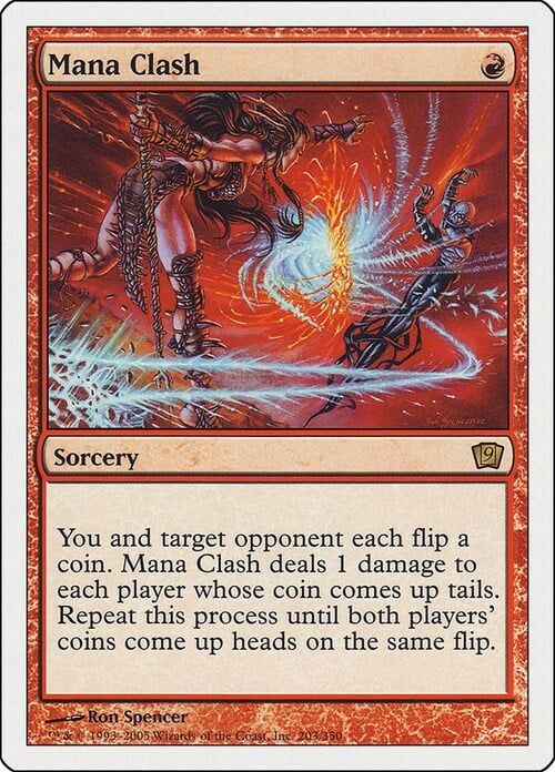 Carta MTG-Contesa di Magia-Nona Edizione-N.177-RUSSO-EX-
