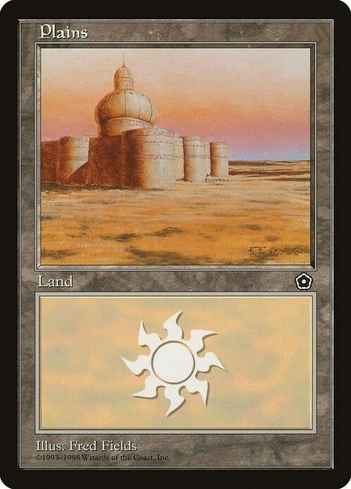 Carta MTG-Pianura (V.2)-Portal Seconda Era-N.085-ITA-Good-