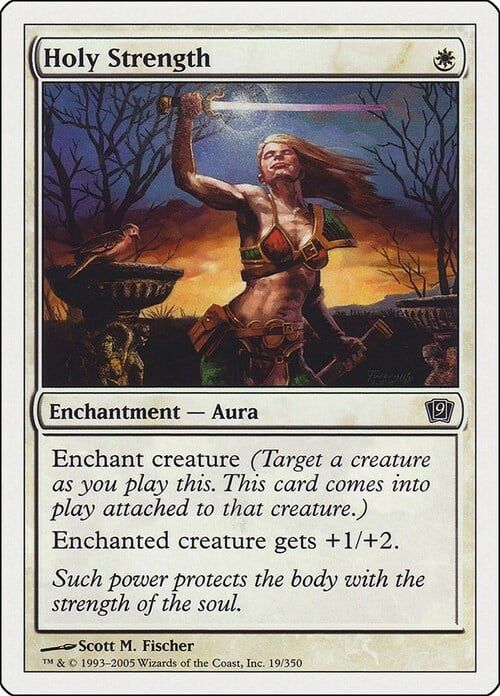Carta MTG-Forza Sacra-Nona Edizione-N.021-ITA-EX-