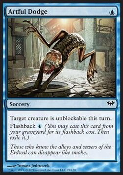 Carta MTG-Abile Schivata-Dark Ascension-Excellent-C-Italiano