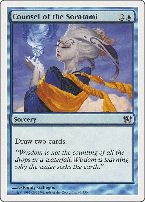 Carta MTG-Consiglio dei Soratami-Nona Edizione-N.095-ITA-Good-