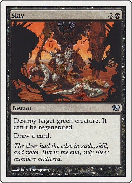Carta MTG-Massacrare-Nona Edizione-N.148-ITA-EX-