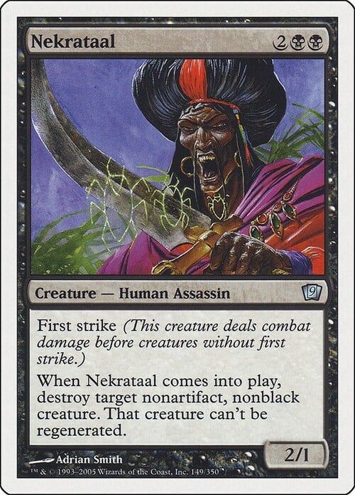 Carta MTG-Nekrataal-Nona Edizione-N.117-ITA-EX-