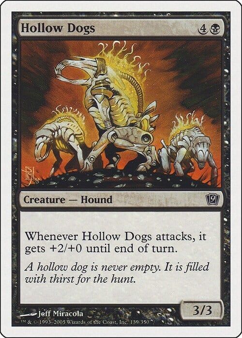 Carta MTG-Cani Cavi-Nona Edizione-N.139-ITA-EX-
