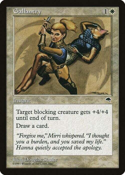 Carta MTG-Prodezza-Tempesta-ITA-Played-Uncommon