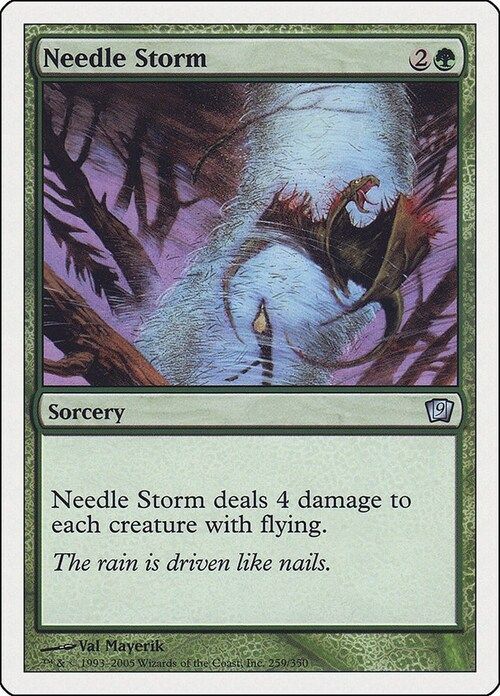 Carta MTG-Tempesta d'Aghi-Nona Edizione-N.280-ITA-EX-