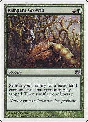 Carta MTG-Crescita Inarrestabile-Nona Edizione-N.274-ITA-NM-