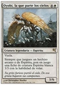 Carta MTG-Oyobi, Che Squarcia i Cieli-Salvat-Hachette-N.049-ITA-EX-