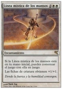 Carta MTG-Leyline della Mitezza-Salvat-Hachette-N.001-ITA-EX-