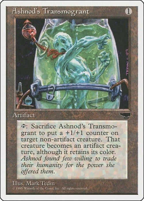 Carta MTG-Ashnod's Transmogrant-Chronicles-N.106-EN-EX-