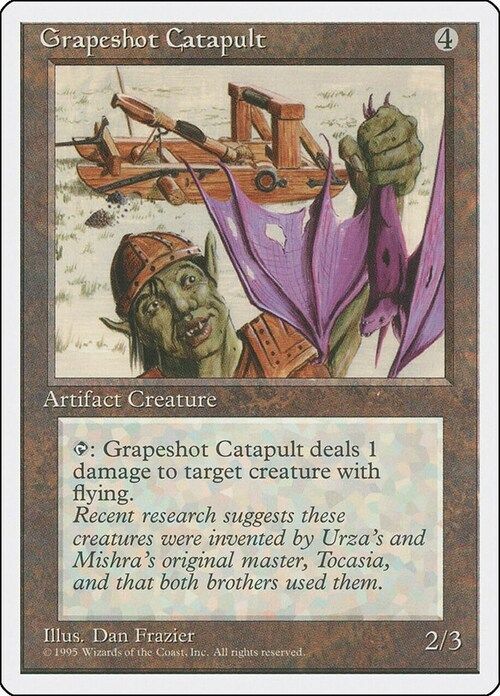 Carta MTG-Catapulta a Mitraglia-Quarta Edizione-N.242-ITA-Good-
