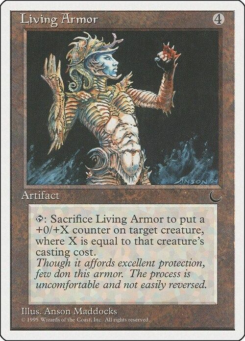 Carta MTG-Living Armor-Chronicles-N.253-EN-LP-