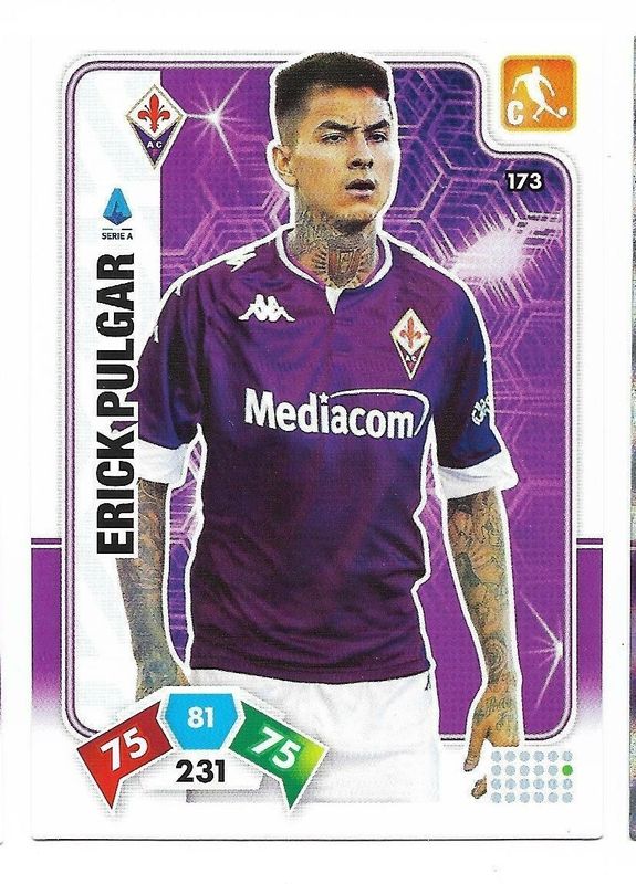 Trading card Adrenalyne 2020-21 - N°173 Erick Pulgar  Fiorentina