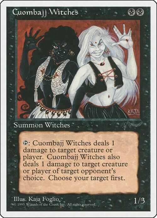 Carta MTG-Cuombajj Witches-Chronicles-N.297-EN-EX-