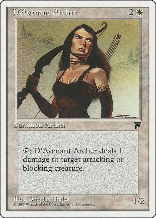 Carta MTG-D'Avenant Archer-Chronicles-N.009-EN-EX-