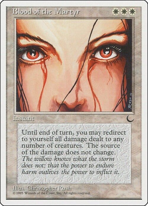 Carta MTG-Blood of the Martyr-Chronicles-N.014-EN-Good-