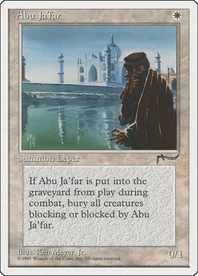 Carta MTG-Abu Ja'far-Chronicles-N.013-EN-EX- Carta MTG-Abu Ja'far-Chronicles-N.013-EN-EX-