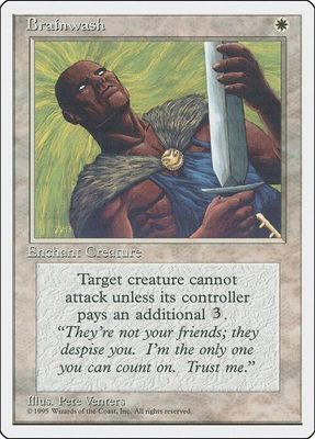 Carta MTG-Brainwash-Quarta Edizione-N.036-EN-EX-