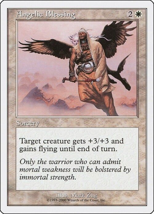 Carta MTG-Benedizione Angelica-Starter 2004-N.032-ITA-EX-