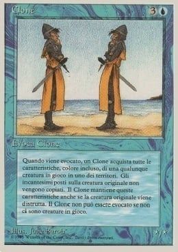 Carta MTG-Clone-Foreign White Bordered-N.131-ITA-Played-