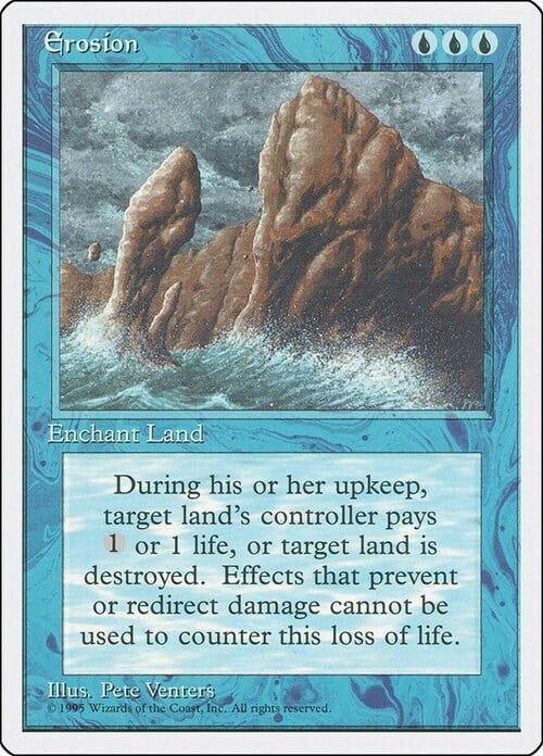 Carta MTG-Erosione-Quarta Edizione-N.098-ITA-EX-