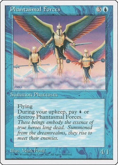 Carta MTG-Squadriglia Fantasma-Quarta Edizione-N.066-ITA-EX-