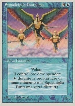 Carta MTG-Squadriglia Fantasma-Foreign White Bordered-N.088-ITA-Good-