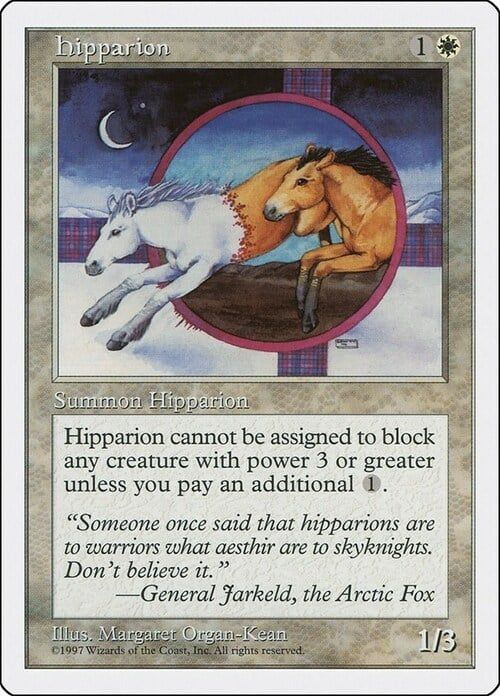 Carta MTG-Ipparione-Quinta Edizione-N.037-ITA-EX-