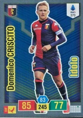Trading card Adrenalyne 2019-20 - N°370 Domenico Criscito idolo Genoa