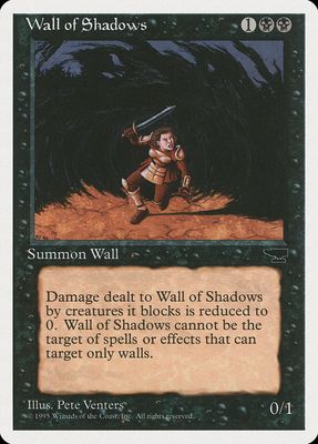 Carta MTG-Wall of Shadows-Chronicles-N.036-EN-EX-