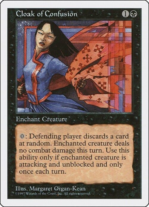 Carta MTG-Cloak of Confusion-Quinta Edizione-N.151-EN-EX-
