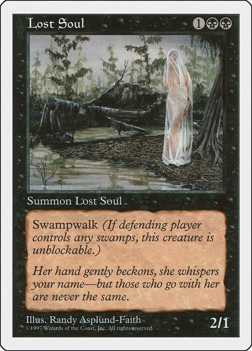 Carta MTG-Anima Errante-Quinta Edizione-N.159-ITA-EX-