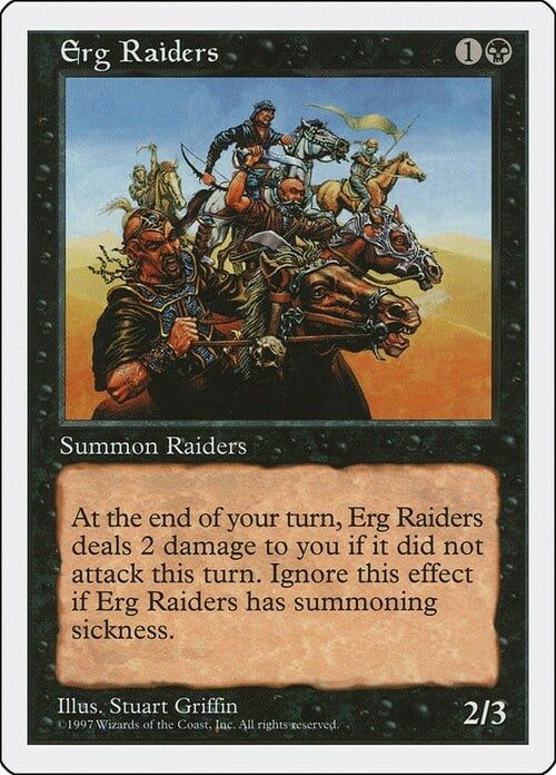 Carta MTG-Predoni di Erg-Quinta Edizione-N.168-ITA-EX-