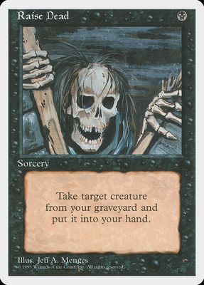 Carta MTG-Risveglio dei Morti-Quarta Edizione-N.165-DE-EX-