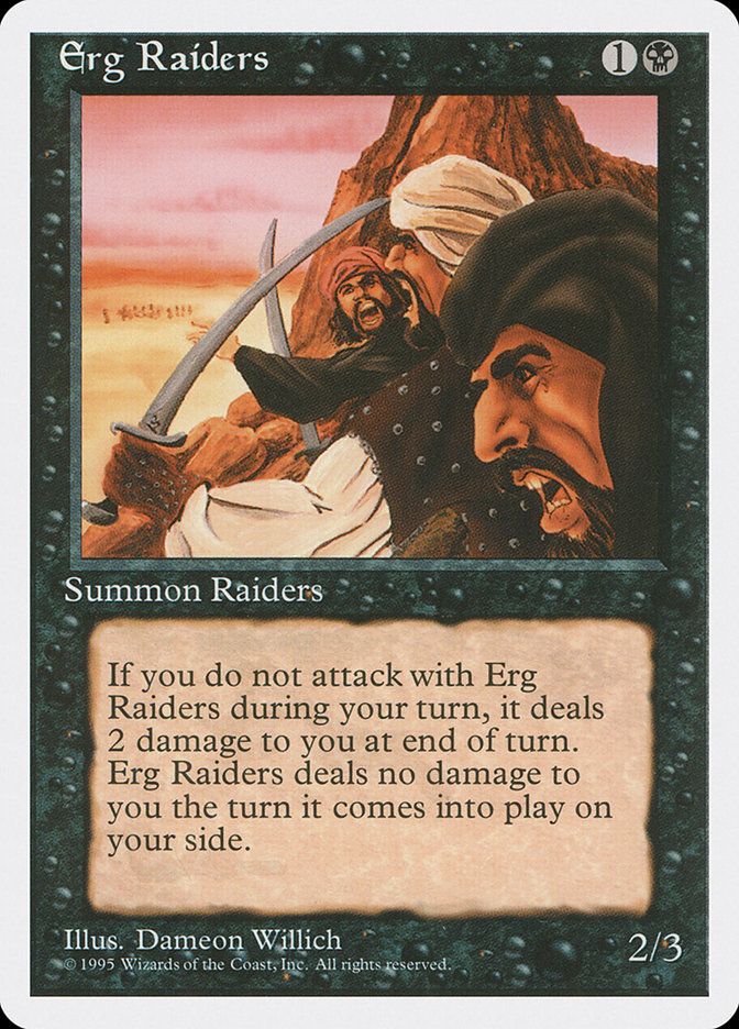 Carta MTG-Predoni di Erg-Quarta Edizione-N.134-ITA-EX-