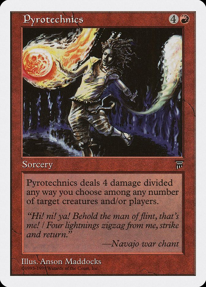 Carta MTG-Pyrotechnics-Anthologies-N.252-EN-EX-
