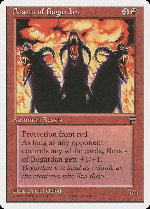 Carta MTG-Beasts of Bogardan-Chronicles-N.056-EN-Good-